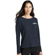 Mercer+Mettle® Women's Stretch Drop Shoulder Pullover (Navy)